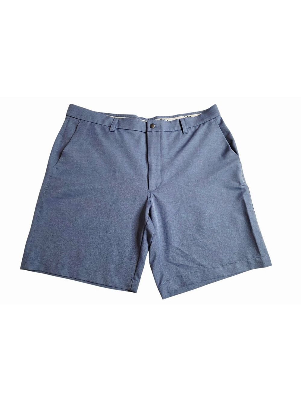 Men's Callaway Blue Flat Front Golf Shorts Waist 38